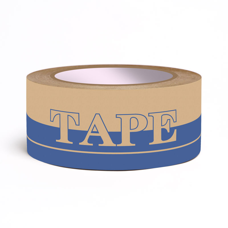 Custom Multi-color Printing Environmental Friendly PMS Self Adhesive Kraft Paper  Packing Tape - Buy Environmental Friendly Tape, Self Adhesive Kraft Paper  Tape, Printing Kraft Paper Tape Product on