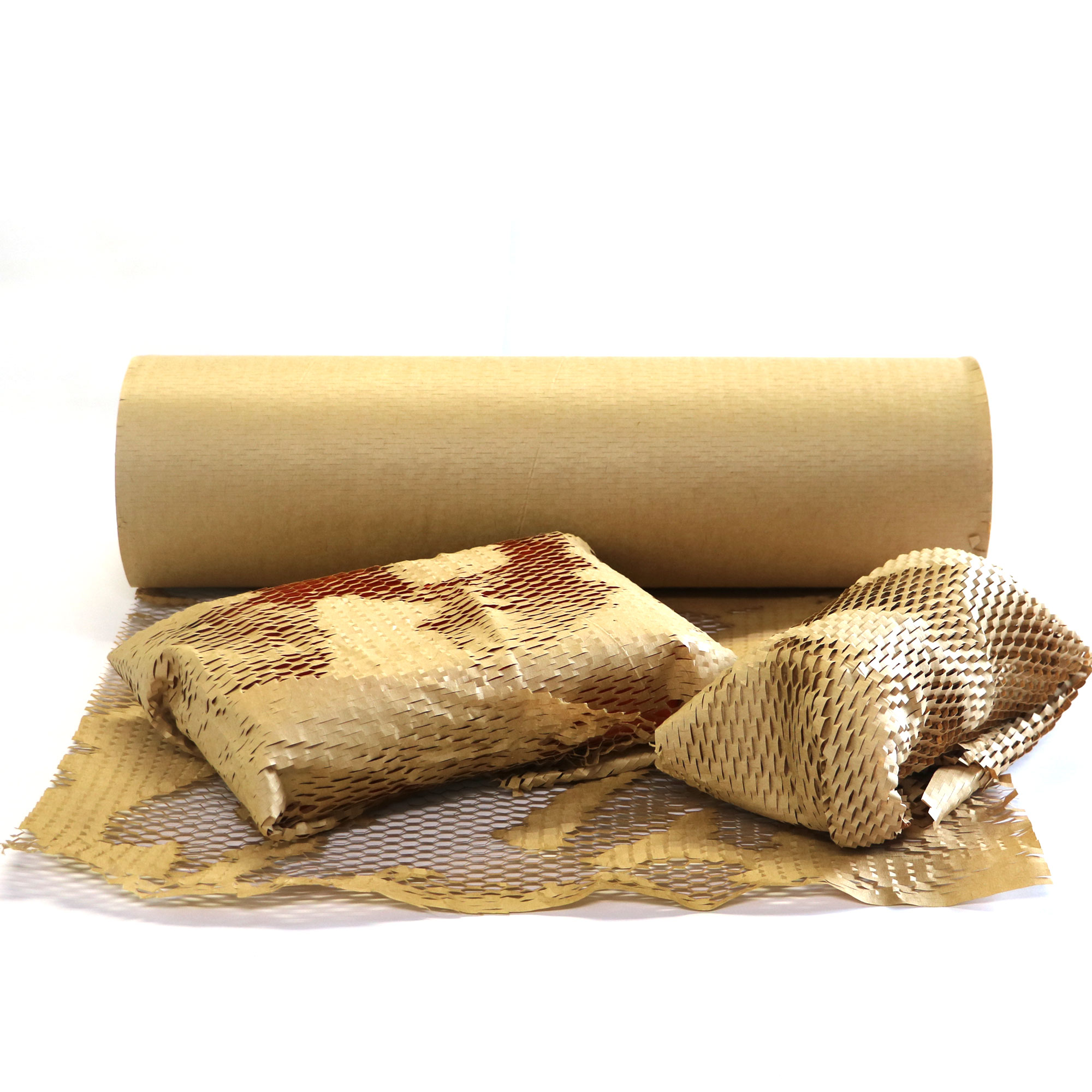 Eco-Friendly No Cutting Packaging Buffer Kraft Recycled Wrapping Paper  Recycled Pad Kraft Mailer - China Kraft Mailer, Honeycomb Mailer