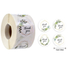 Printed Gift Thank You Sticker Label Roll