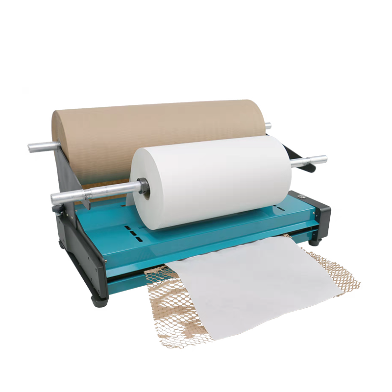 Honeycomb Paper Wrap Automatic Dispenser Electric Automatic Honeycomb Paper Wrap Cushioning
