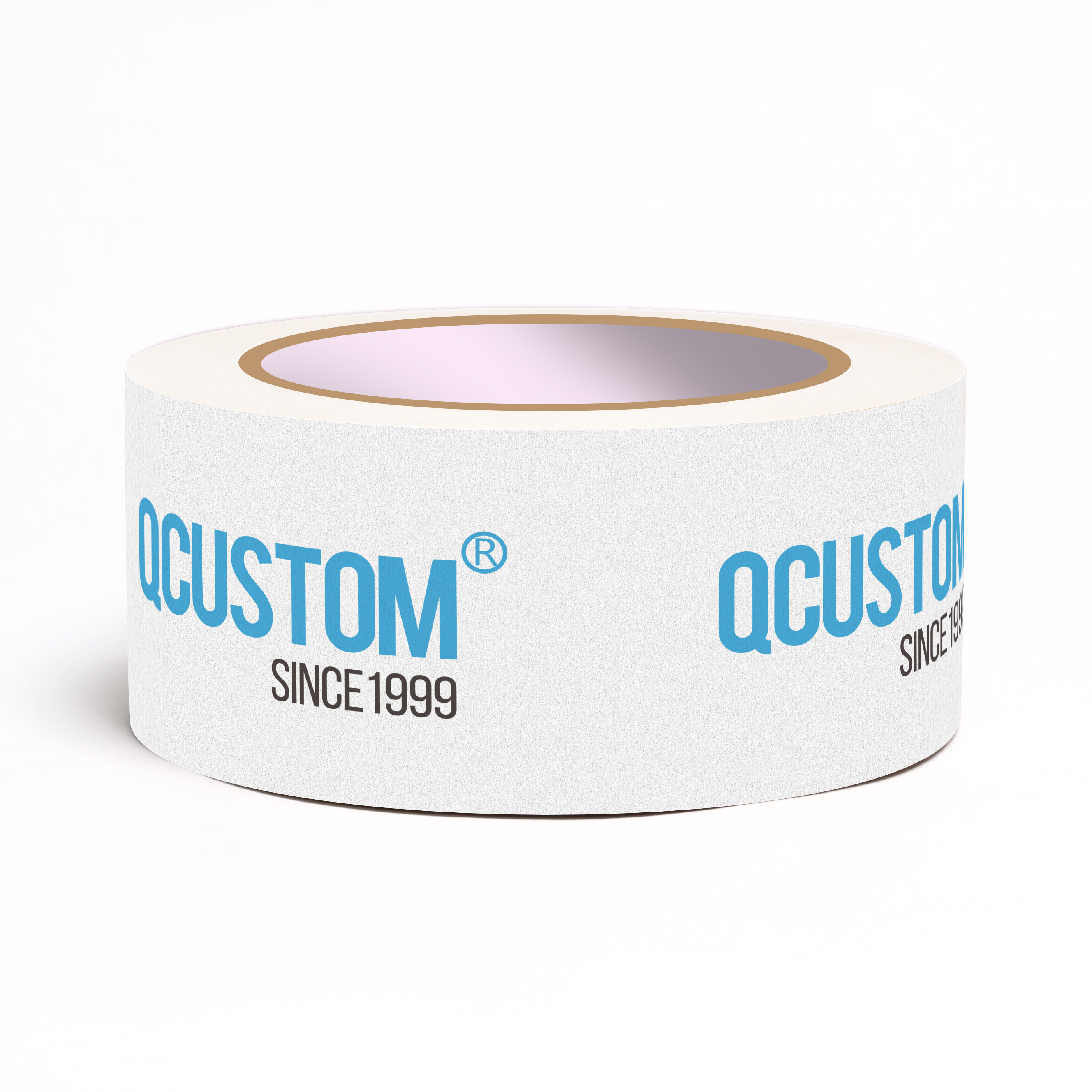 48mm X 50m 62g White Kraft Paper Tape Printed in One Color